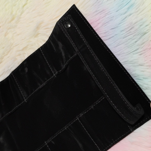 SALE! Auth CHANEL Bag Jewelry Tray Insert Velour Coco Mark W Turn Lock Closure - Picture 9 of 16